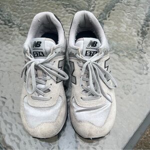 New Balance 574 Light Gray Sneakers